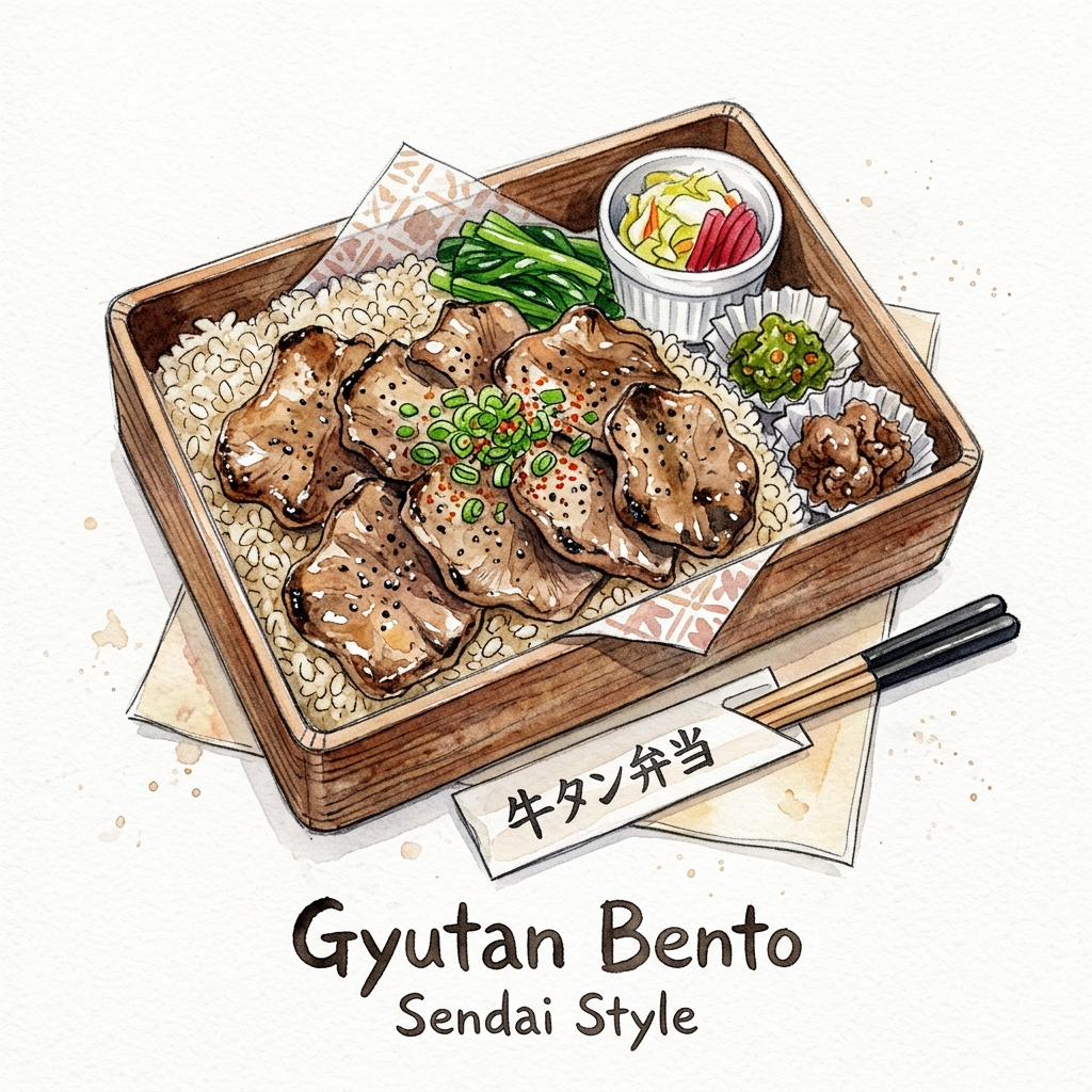 網焼き牛たん弁当
