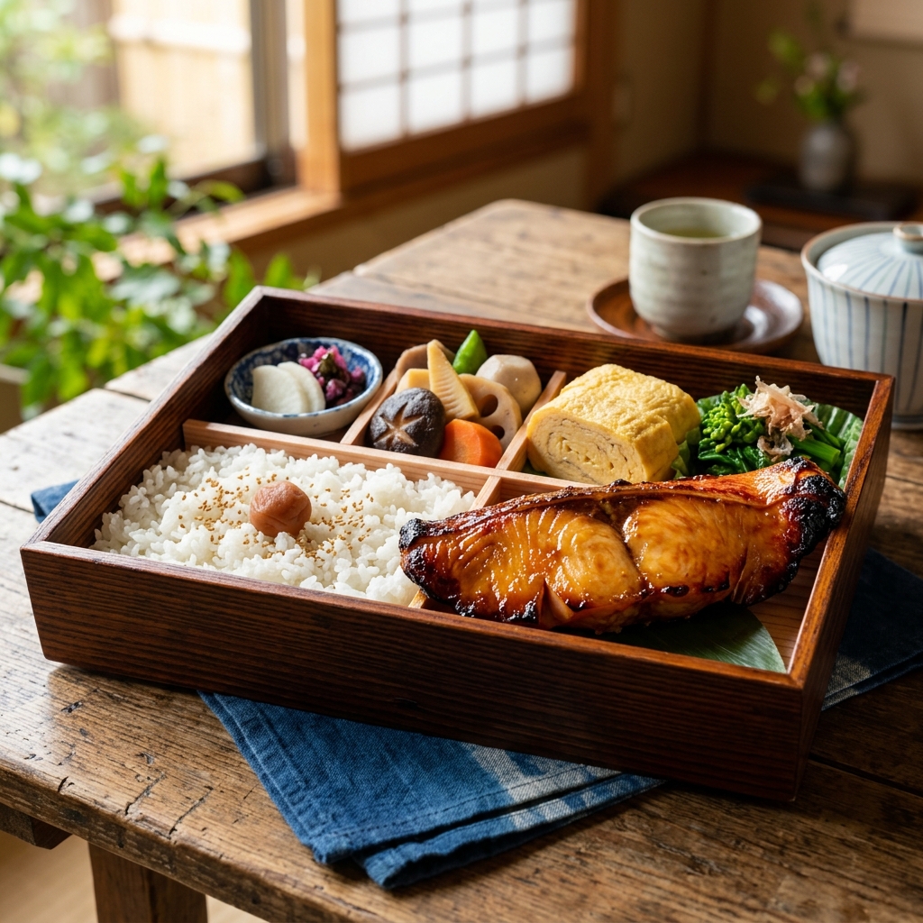 金目鯛の西京焼き弁当