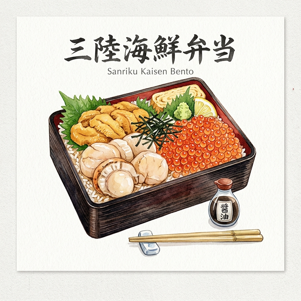 三陸海鮮弁当